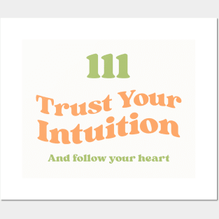 Trust Your Intuition Posters and Art